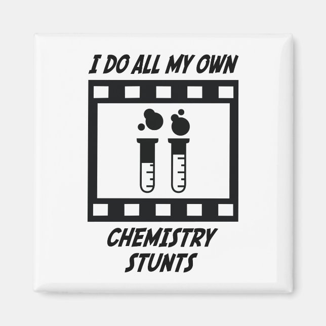 Chemistry Stunts Magnet (Front)