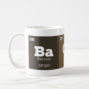Chemistry Teacher Birthday Gag Periodic Table Coffee Mug