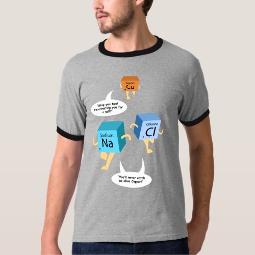 Chemistry Teacher Chemical Elements Gag Birthday T_Shirt