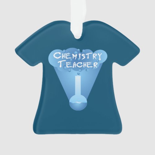Chemistry Teacher Cloud Ornament