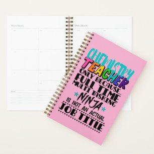 Chemistry Teacher Only Because Full Time Multi  Planner