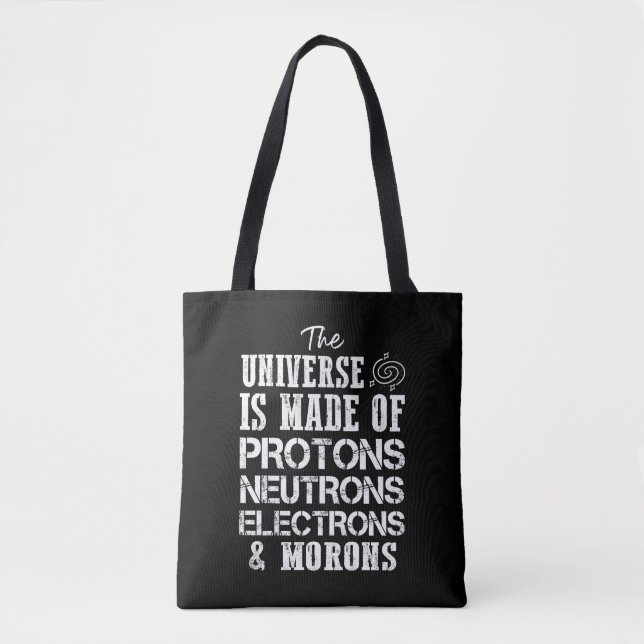 Chemistry Teacher Sarcastic Physicists Student Tote Bag (Front)