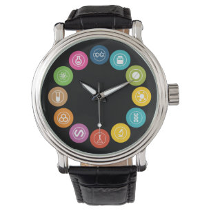 Chemistry Teacher Symbols Black Watch