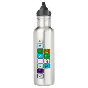 Chemistry Teacher Water Bottle