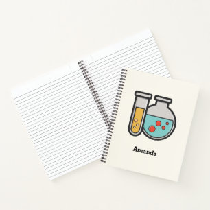 Chemistry Test Tube and Beaker Notebook
