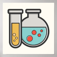 Chemistry Test Tube and Beaker
