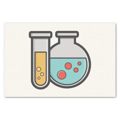 Chemistry Test Tube and Beaker Tissue Paper