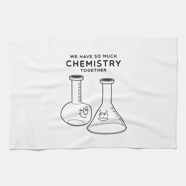 Chemistry Together Kitchen Towel (Horizontal)
