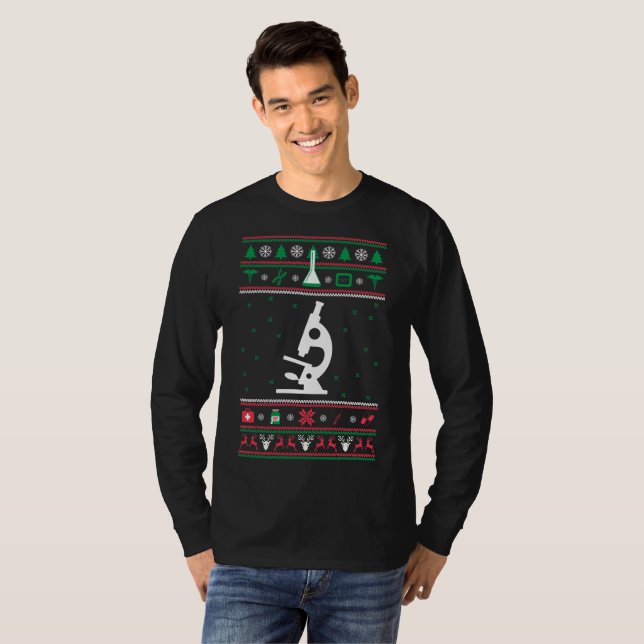 Chemistry Ugly Christmas Sweater (Front Full)