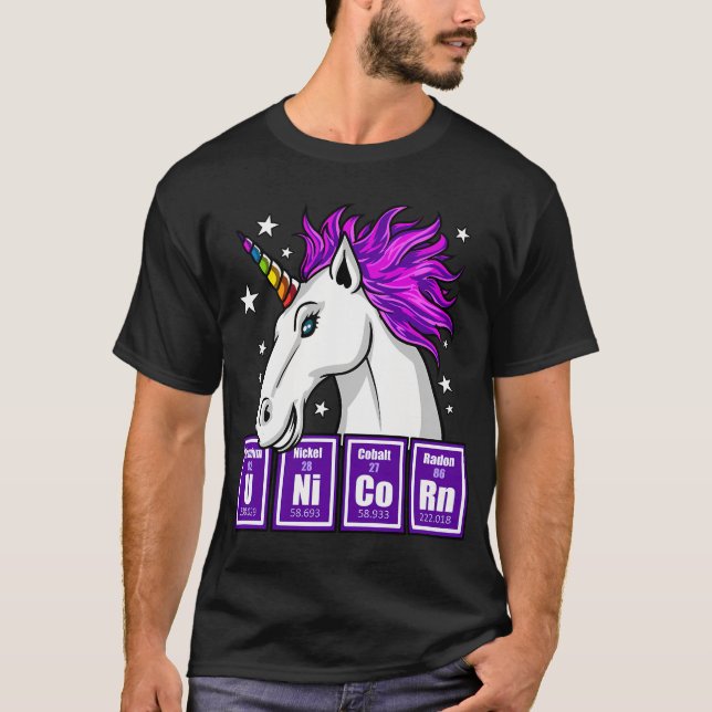 Chemistry Unicorn T-Shirt (Front)