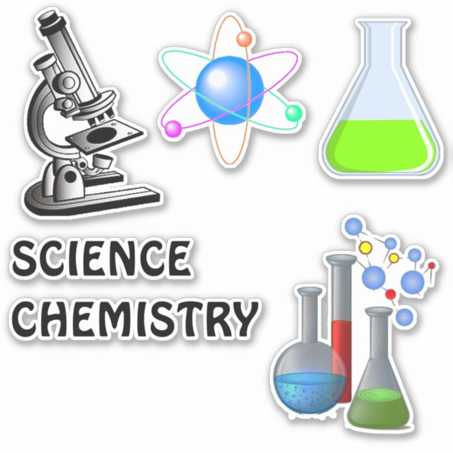 Chemistry Vinyl Stickers (Front)