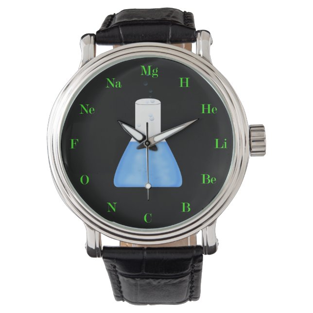 Chemistry Wrist Watch (Front)