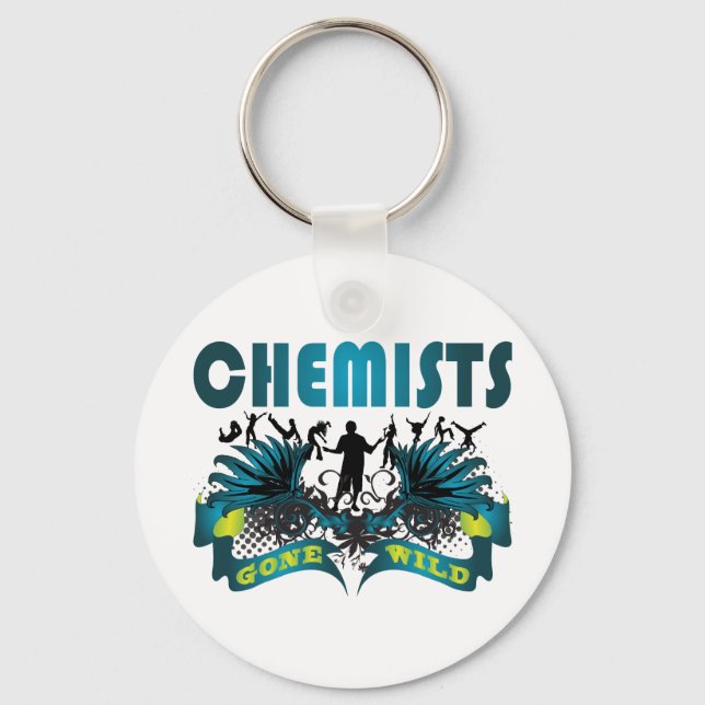 Chemists Gone Wild Keychain (Front)