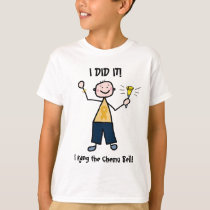 Chemo Bell - Childhood Cancer Gold Ribbon T-Shirt