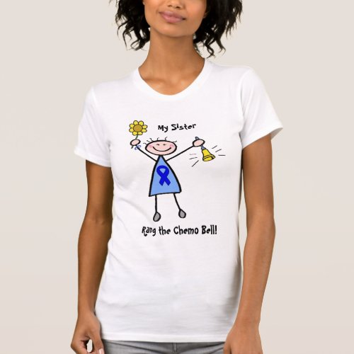 Chemo Bell _ Colon Cancer Woman T_Shirt