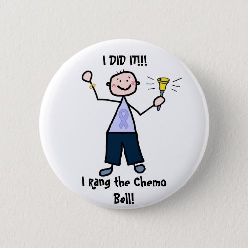 Chemo Bell _ General Cancer Male Button