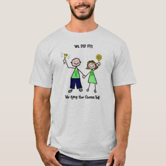 Chemo Bell - Liver Cancer Green Ribbon Man T-Shirt