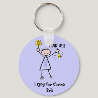 Chemo Bell - Woman General Cancer Keychain