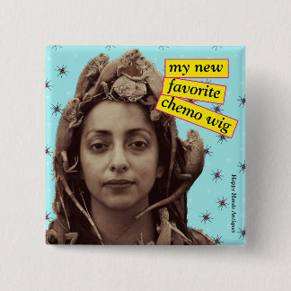 Chemo Button - My New Favorite Chemo Wig