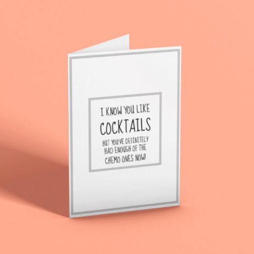 Chemo Cocktails Card