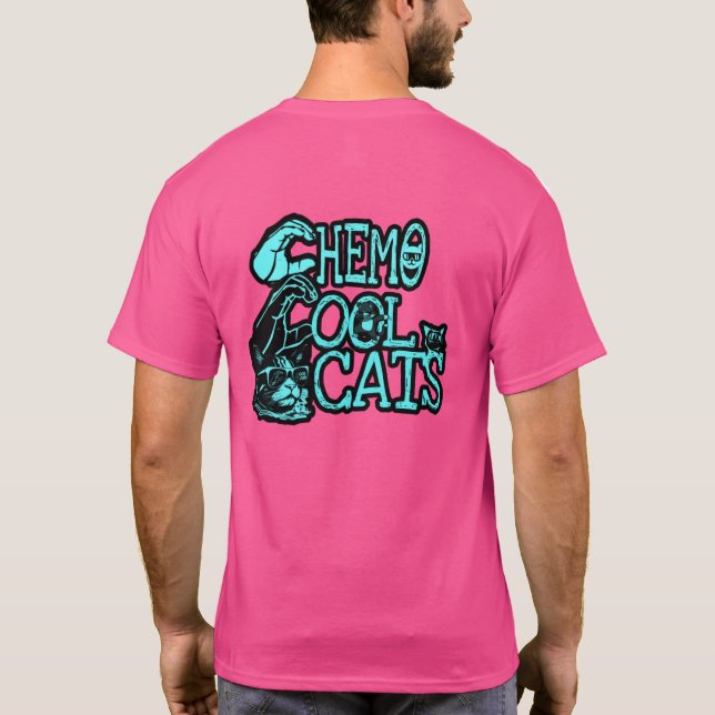 Chemo Cool Cats T-Shirt  (Back)