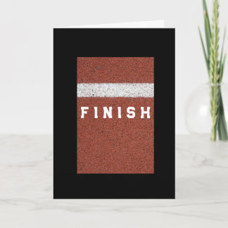 Chemo Finish Line Encouragement Card