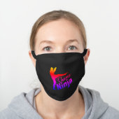 Chemo Ninja Cloth Face Mask (Worn)