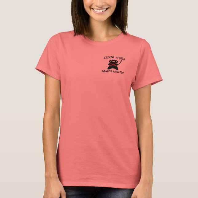 Chemo Ninja Ringer T-Shirt (Front)