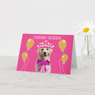 Chemo Queen Support Encouragement Card