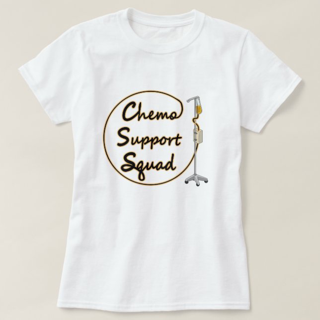 Chemo Support Squad T-Shirt (Design Front)
