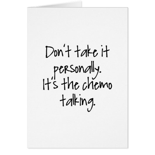 Chemo Talking Cards (Front)