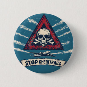 Chemtrail Pin