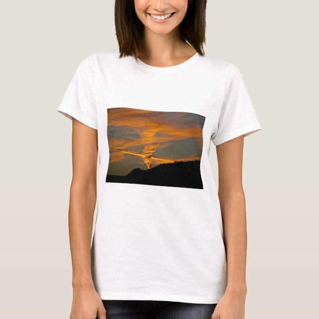 Chemtrail Sunset T-Shirt (Front)
