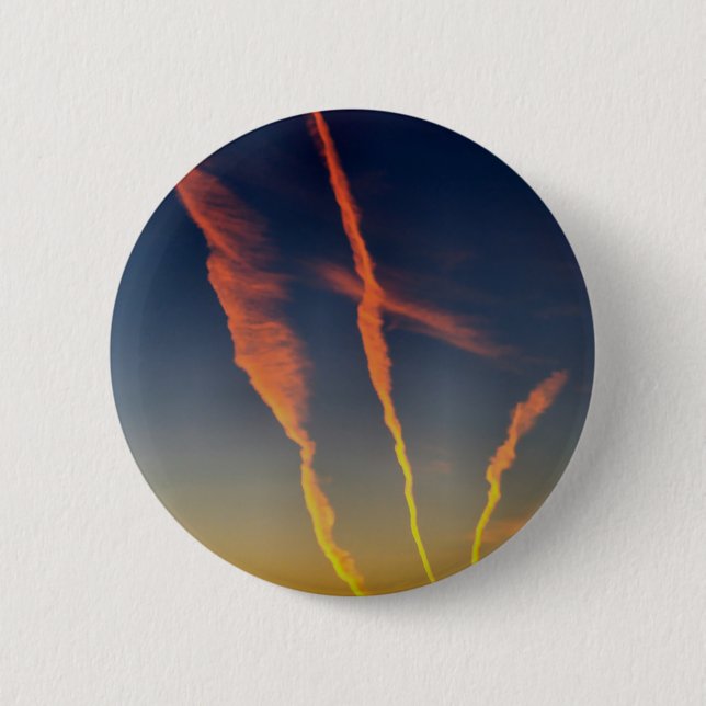 ChemTrails Pinback Button (Front)