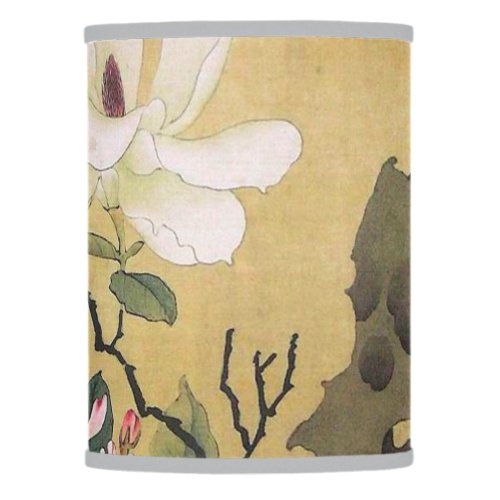 Chen Hongshou _ Magnolia And Erect Rock Lamp Shade