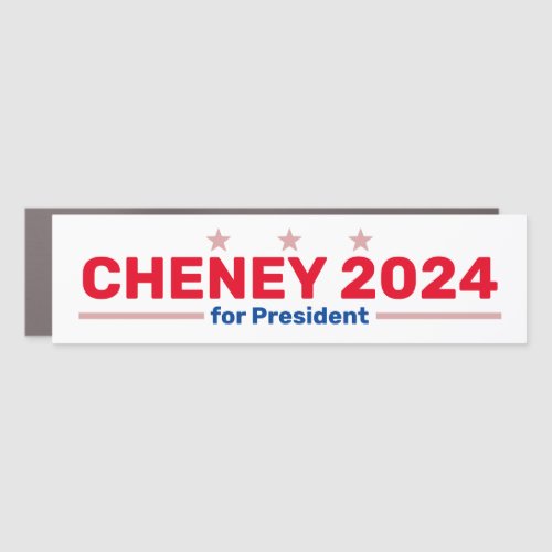 Cheney 2024 bumper magnet