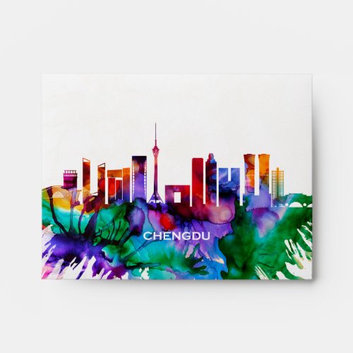 Chengdu Skyline Envelope