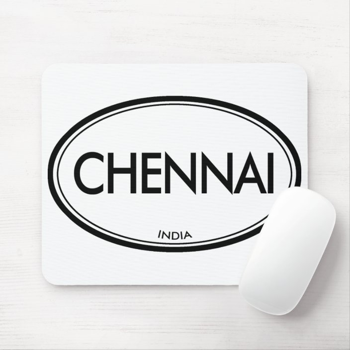 Chennai, India Mouse Pad
