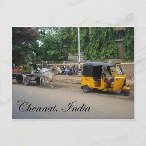 Chennai India Postcard