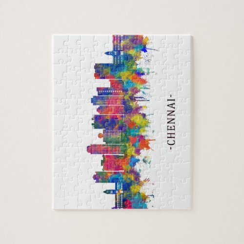 Chennai India Skyline Jigsaw Puzzle