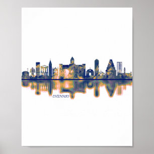 Chennai Skyline Poster