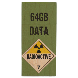 Chenobyl Usb Stick Wood USB Flash Drive