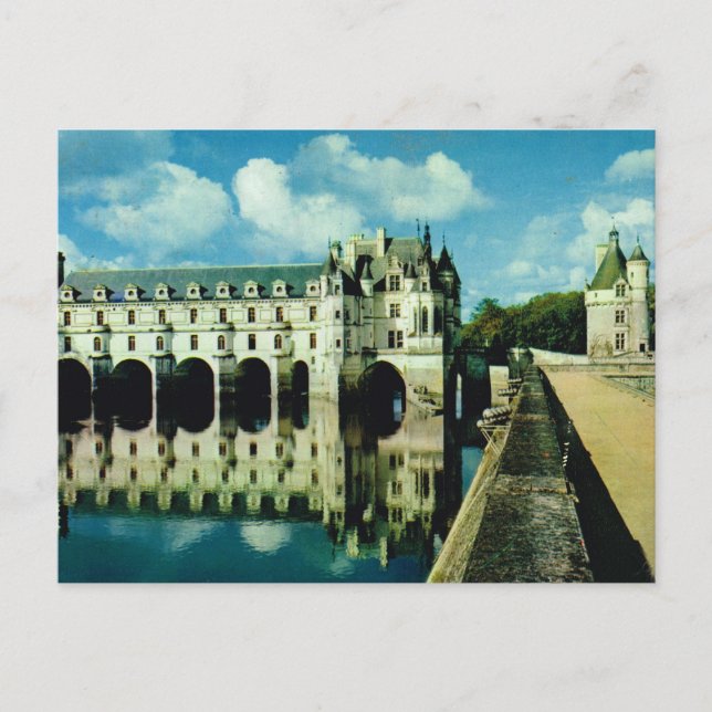 Chenonceau Chateau, Indre et Loire 1 Postcard (Front)