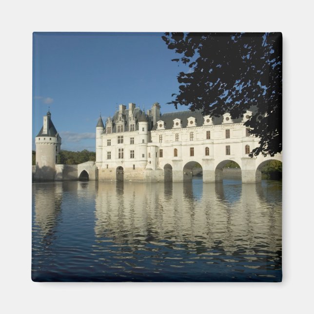 Chenonceau Chateau, River Cher, Loir-et-Cher, 2 Magnet (Front)