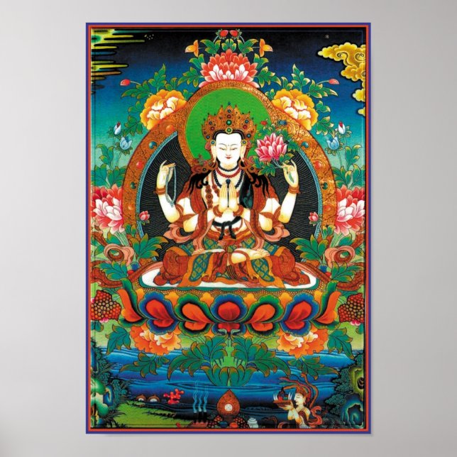 Chenrezig Poster (Front)
