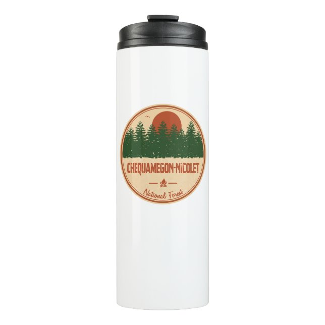 Chequamegon-Nicolet National Forest Thermal Tumbler (Front)