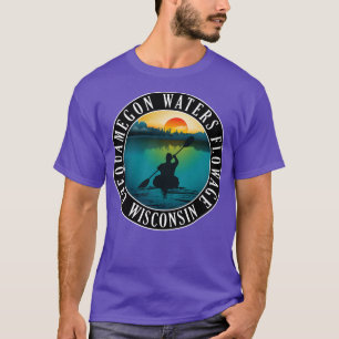 Chequamegon Waters Flowage Wisconsin Kayaking T-Shirt