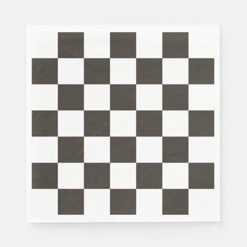 Chequered Flag pattern Napkins