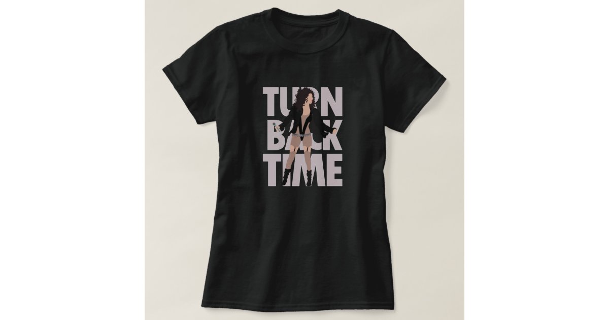 cher turn back time t shirt