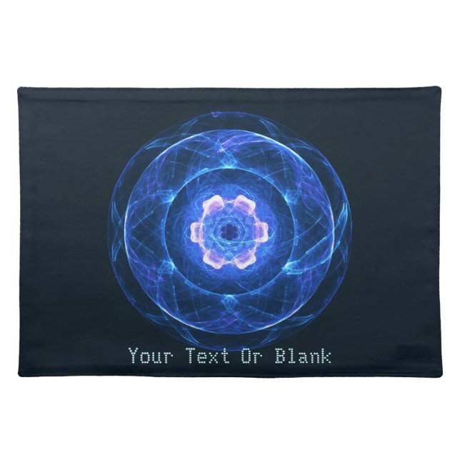Cherenkov Radiation Cloth Placemat (Front)